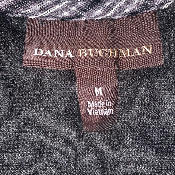 Dana Buchman Elegant Black and White Top - Picture 3 of 7